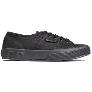 Superga 2750 Cotu Classic Ladies Canvas Trainers All Black (EUR 40, USA 9)